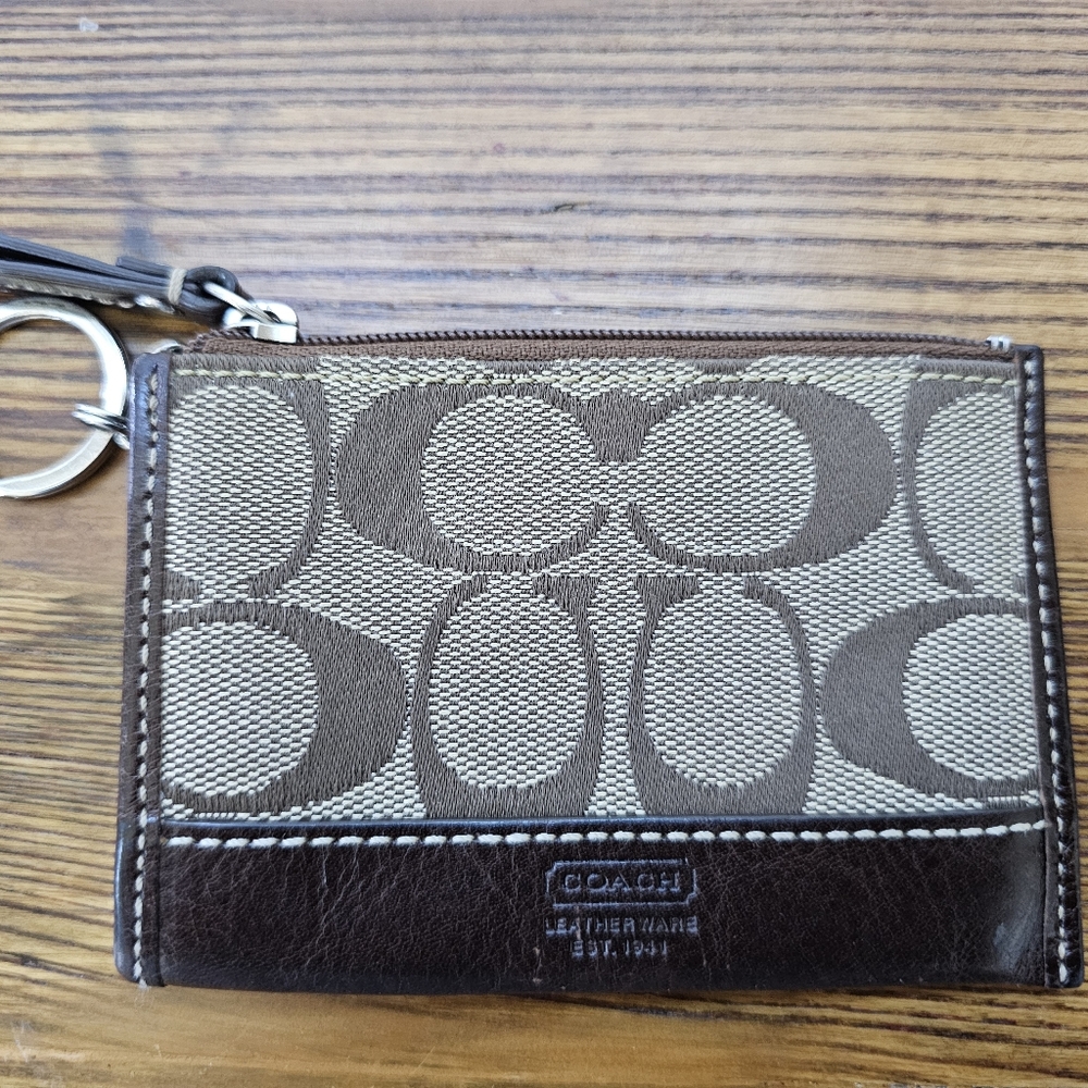 Coach coin purse